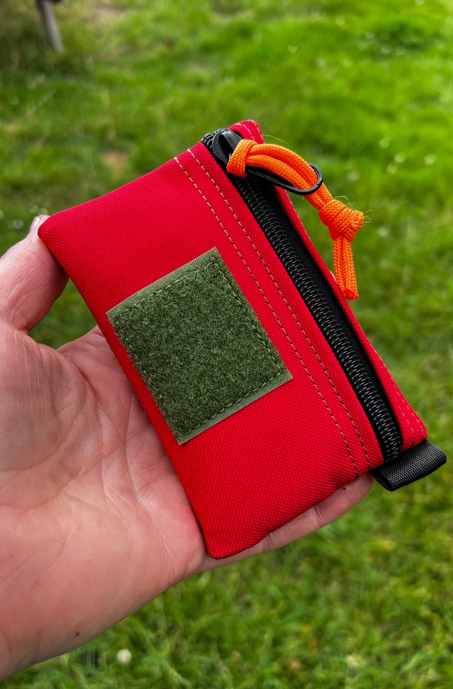 Pocket Wallet First Aid Version Now in Waxed Canvas.