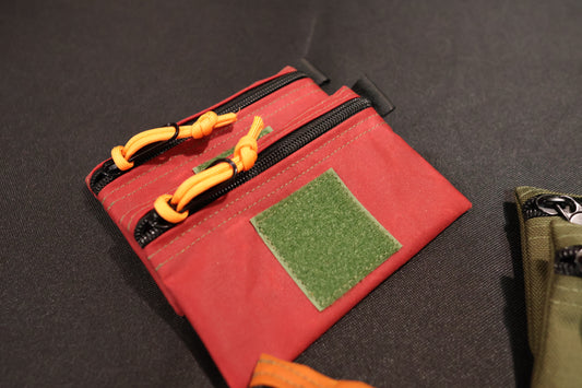 Pocket Wallet First Aid Version Now in Waxed Canvas.