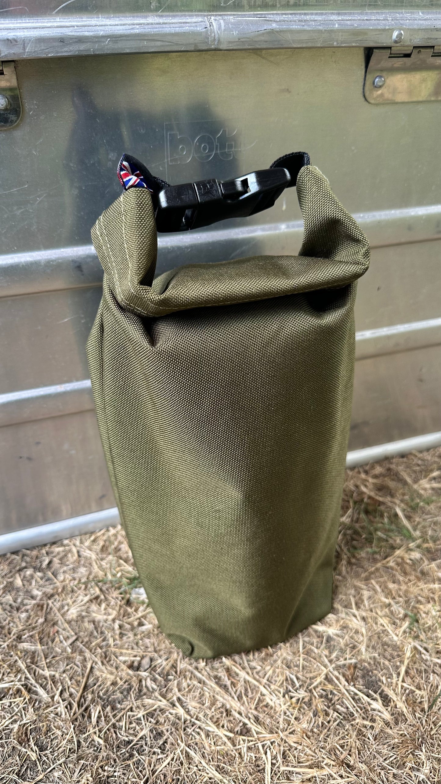 Lantern Roll Top Bag with Buckle Close,