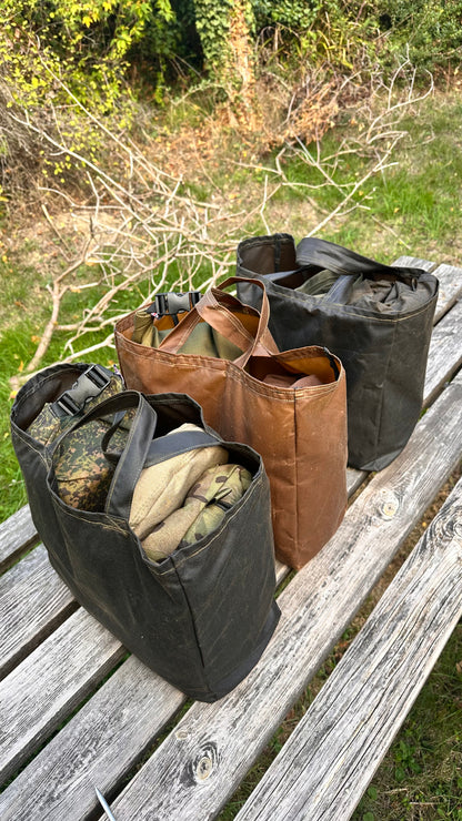 Waxed Canvas Bag For Life