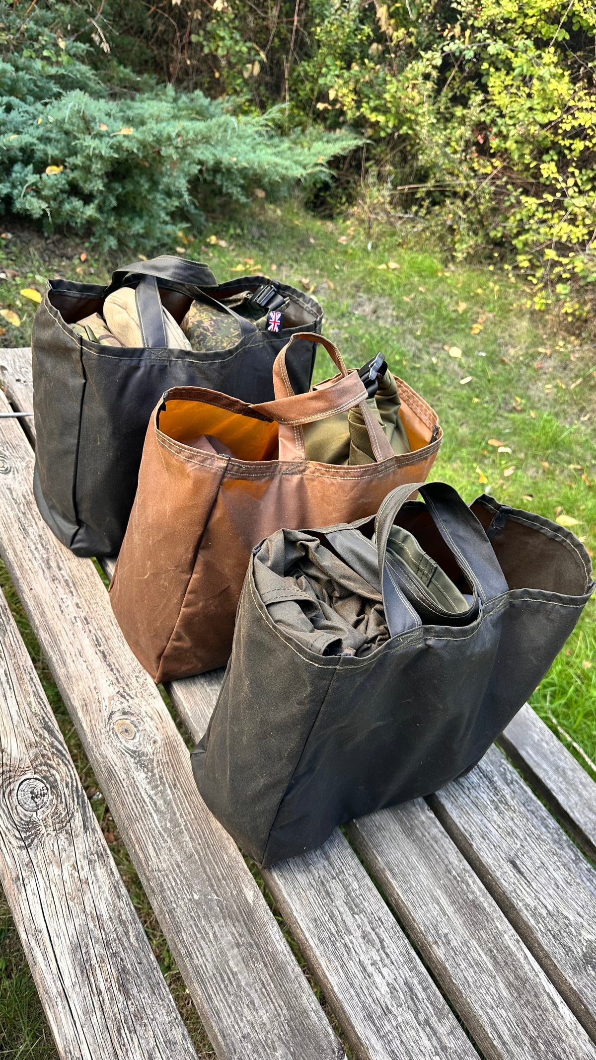 Waxed Canvas Bag For Life