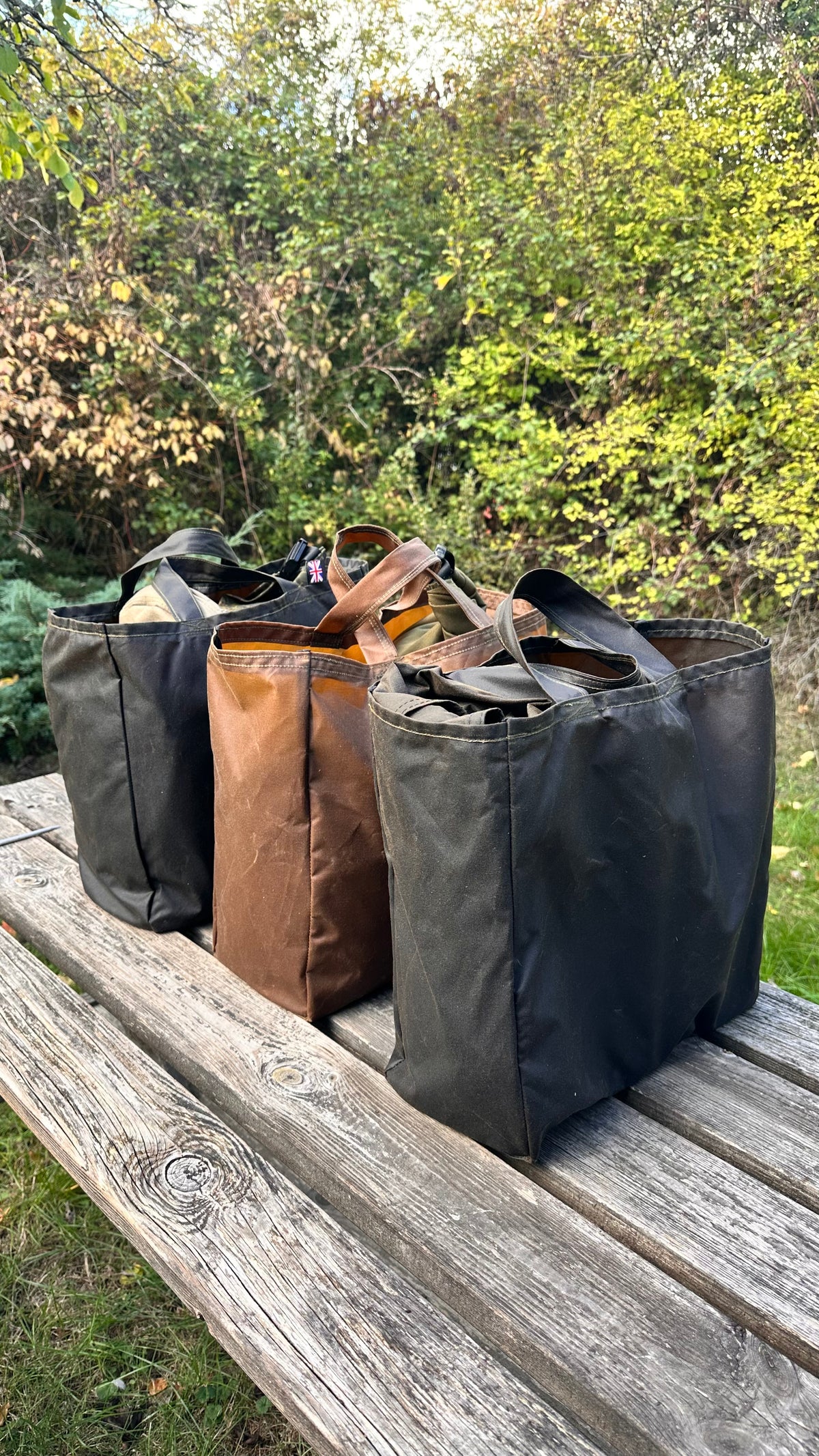 Waxed Canvas Bag For Life