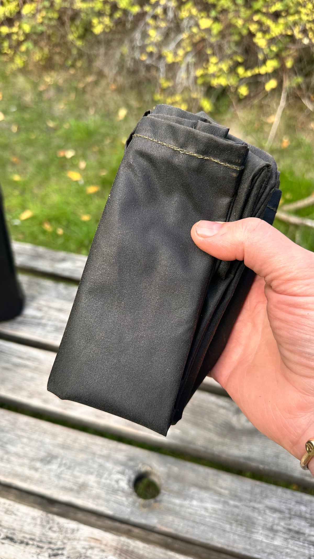 Waxed Canvas Bag For Life