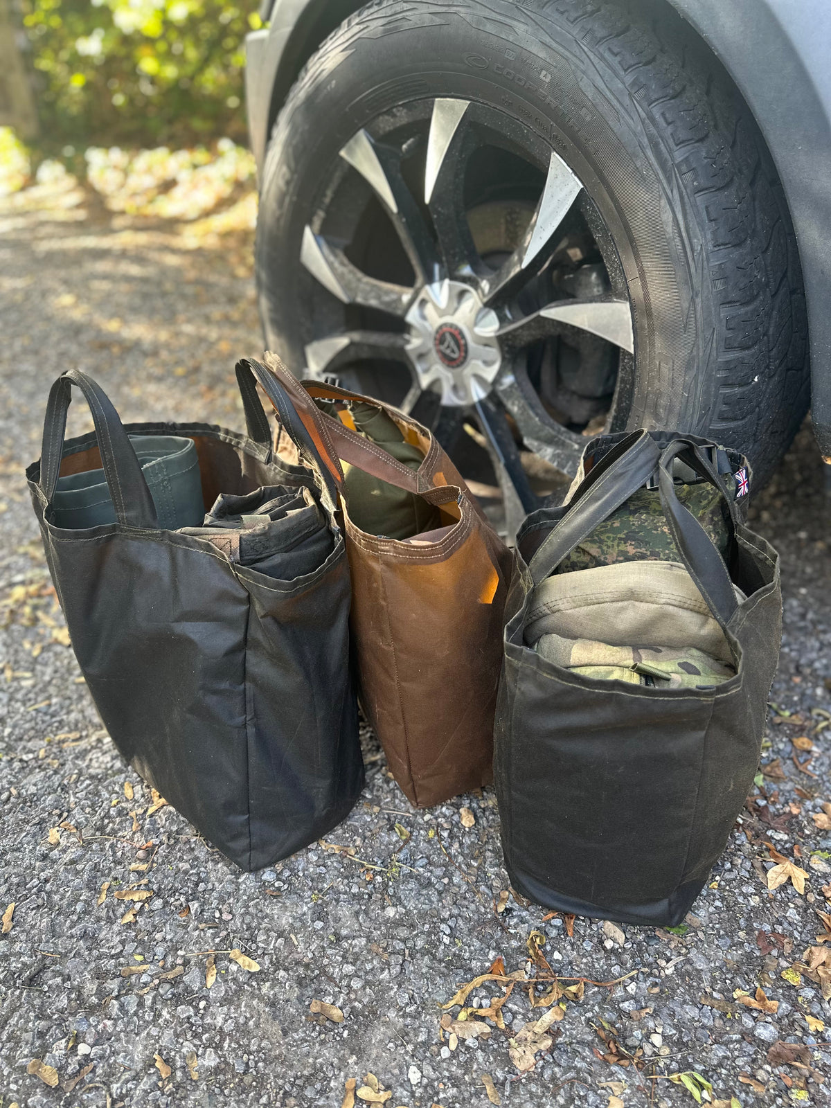 Waxed Canvas Bag For Life