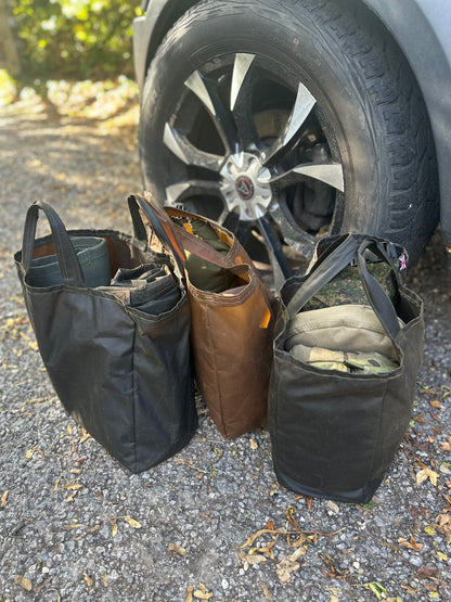 Waxed Canvas Bag For Life