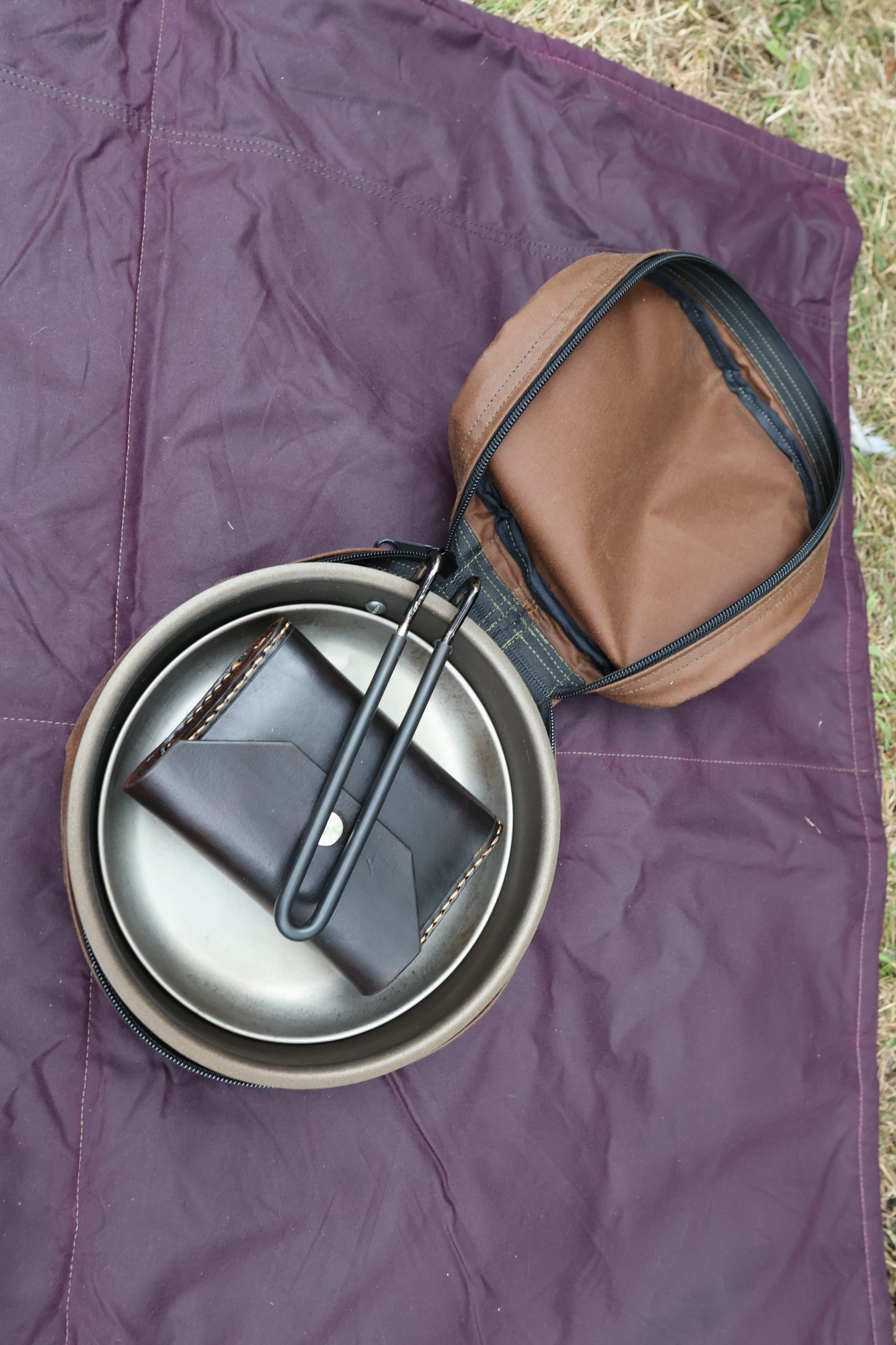 21cm Frying pan Zip Bag Canvas For GSI, Pathfinder, Primus