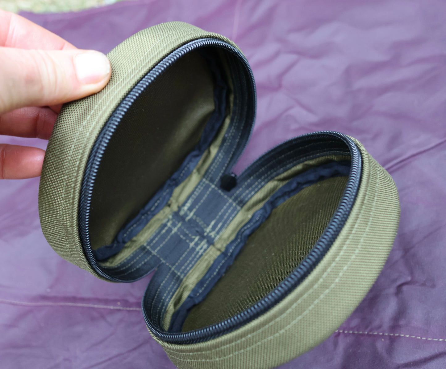 Eagle / GSI Kettle Pouch Olive Green Nylon