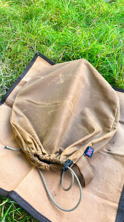 Canvas Frying Pan Bag with Drawstring Closer,GSI, Stabilotherm JÄGARSTEKPANNA