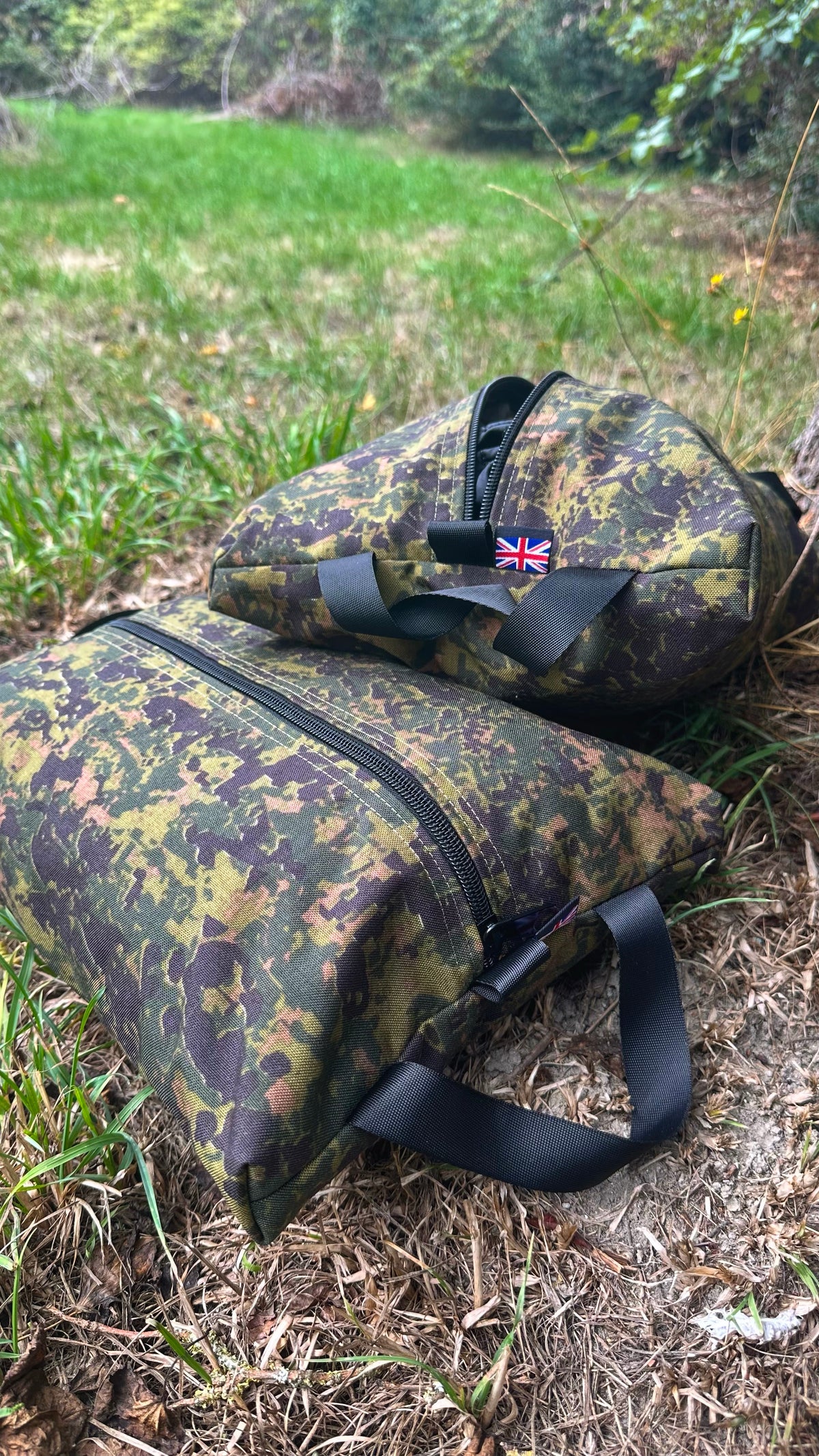 Large Low Pouch with Carry Handles