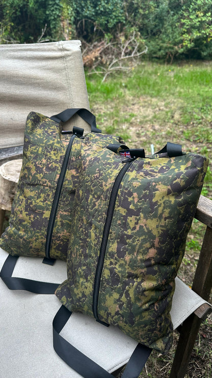 Large Low Pouch with Carry Handles