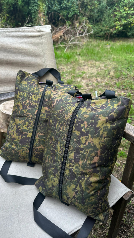 Large Low Pouch with Carry Handles