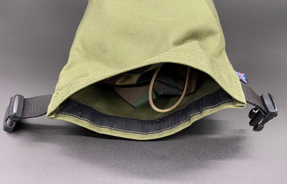Stuff Bag Long Large Roll Top Velcro with Buckle Closer