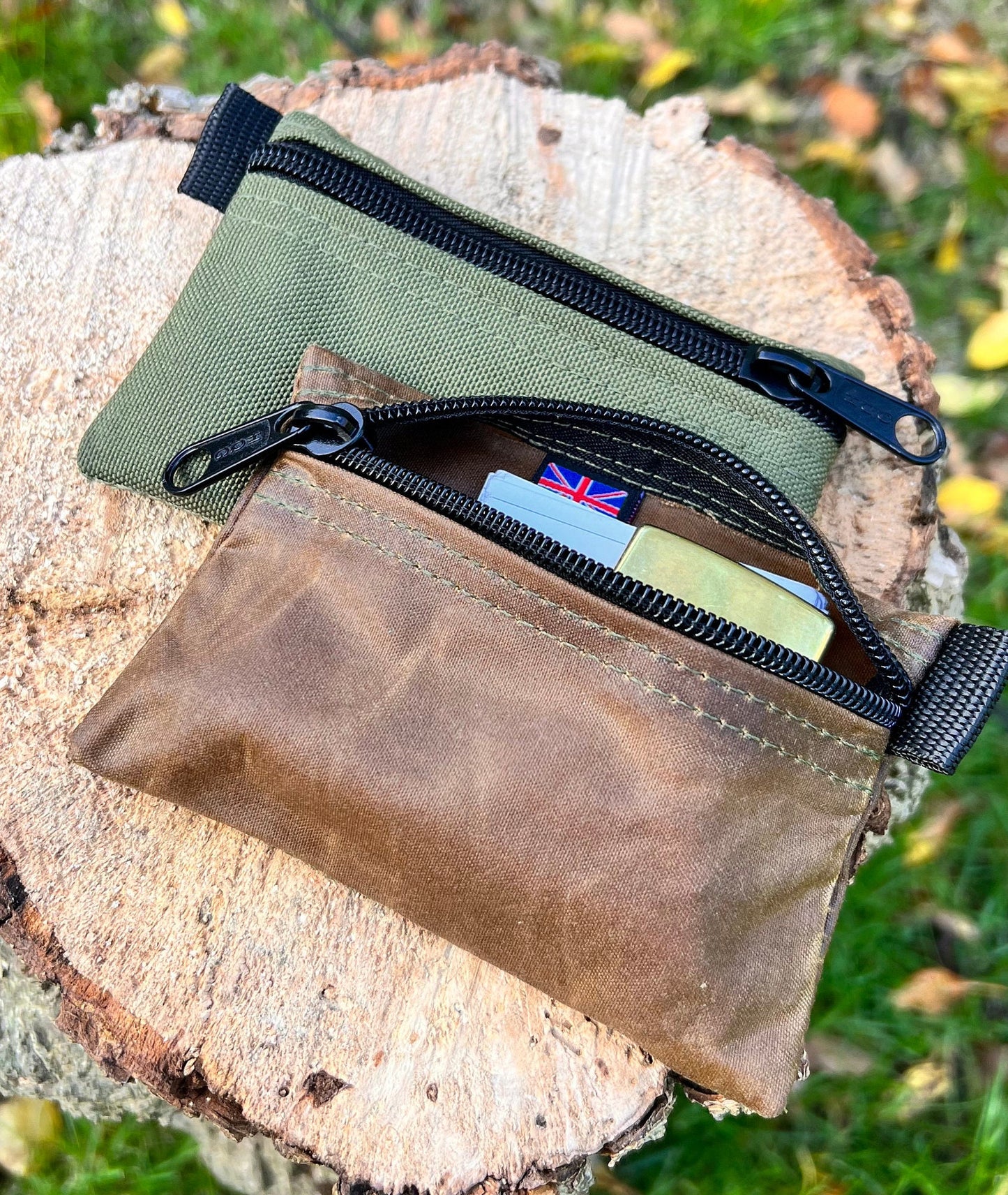 Pocket Wallet In Canvas